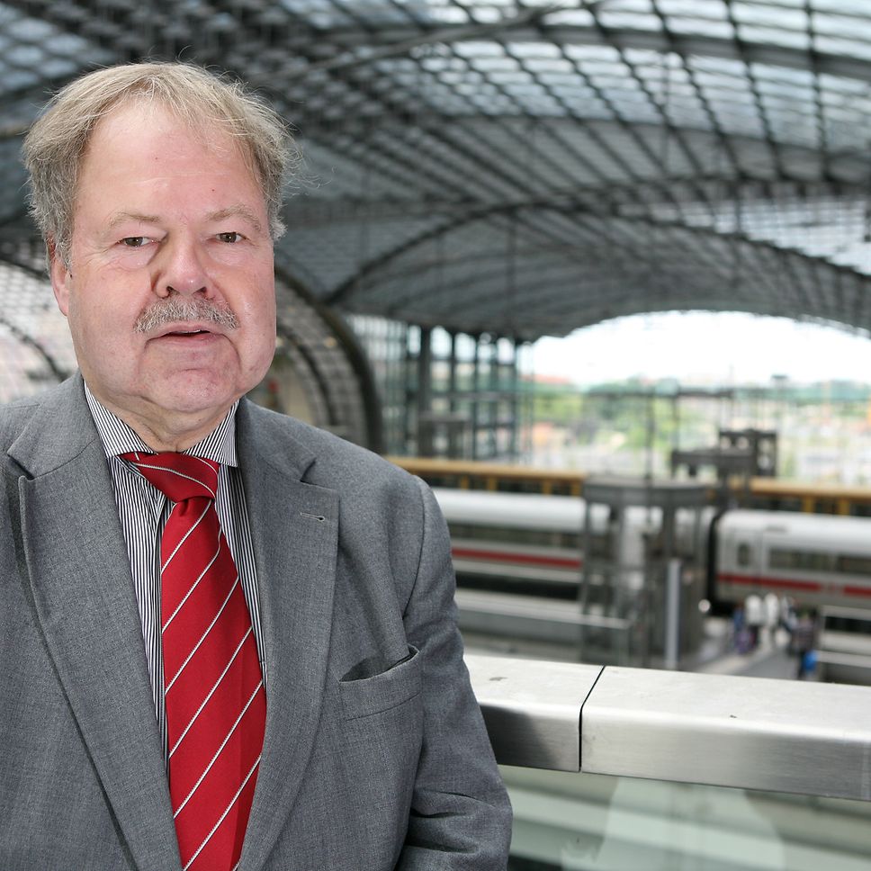 Karl-Peter Naumann, Ehrenvorsitzender Fahrgastverband Pro Bahn