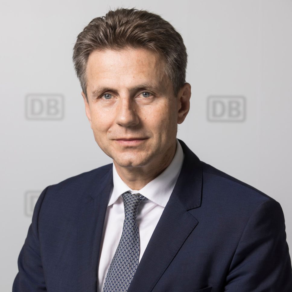 Alexander Doll, Vorstand „Güterverkehr und Logistik“. Copyright DB AG / Pablo Castagnola.