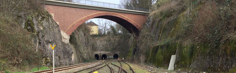 Zweigleisiger Ausbau des Rauenthaler Tunnels DB lädt zu
