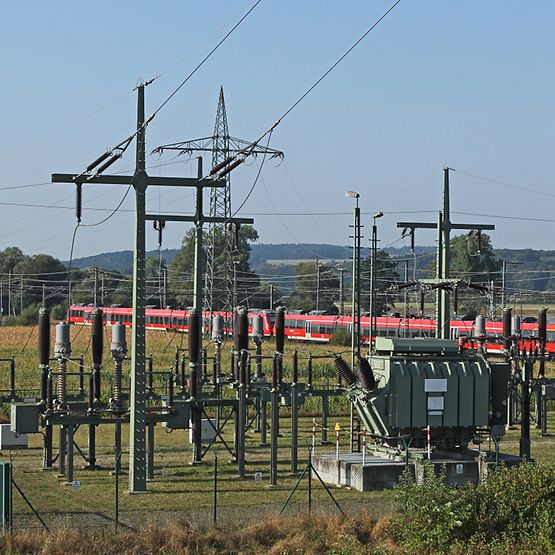 DB Energie - Umspannwerk bei Ebenfeld