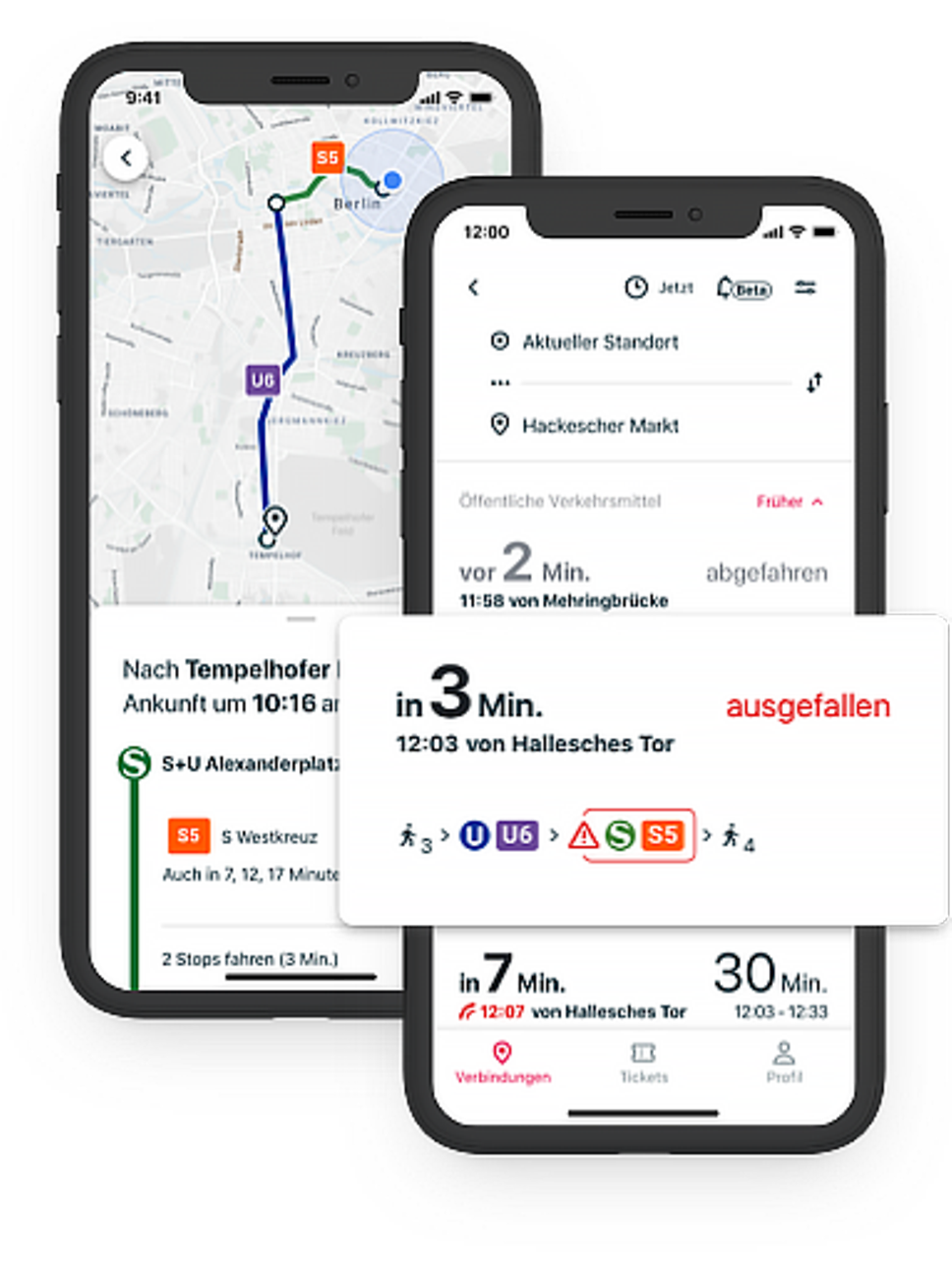 Quelle: Mobimeo GmbH Screens_Routensuche