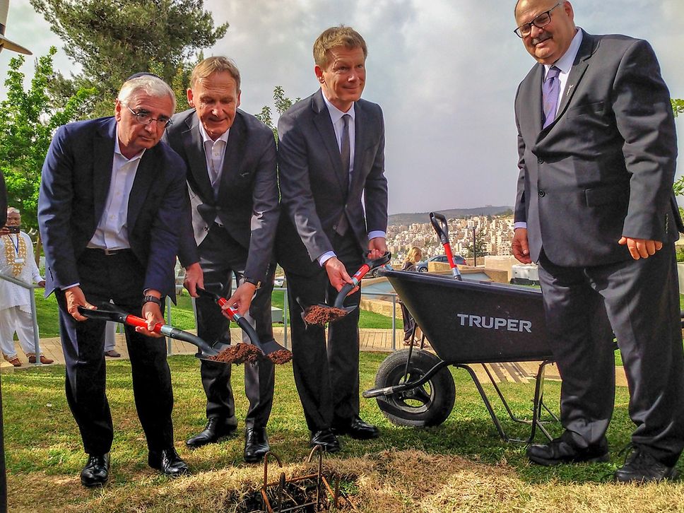 Dokumentation im Grundstein