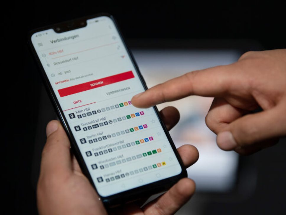 Die DB Streckenagent App