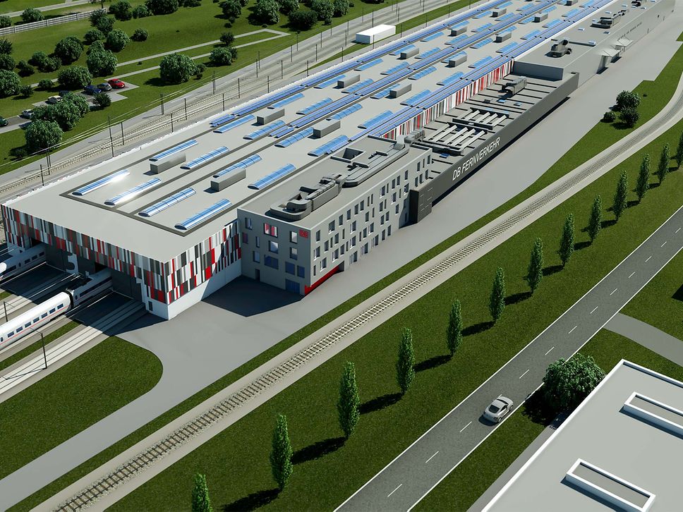 Ab 2025 wird gebaut. Zwei Jahre später soll es in Betrieb gehen. Das neue ICE-Werk in Dortmund.