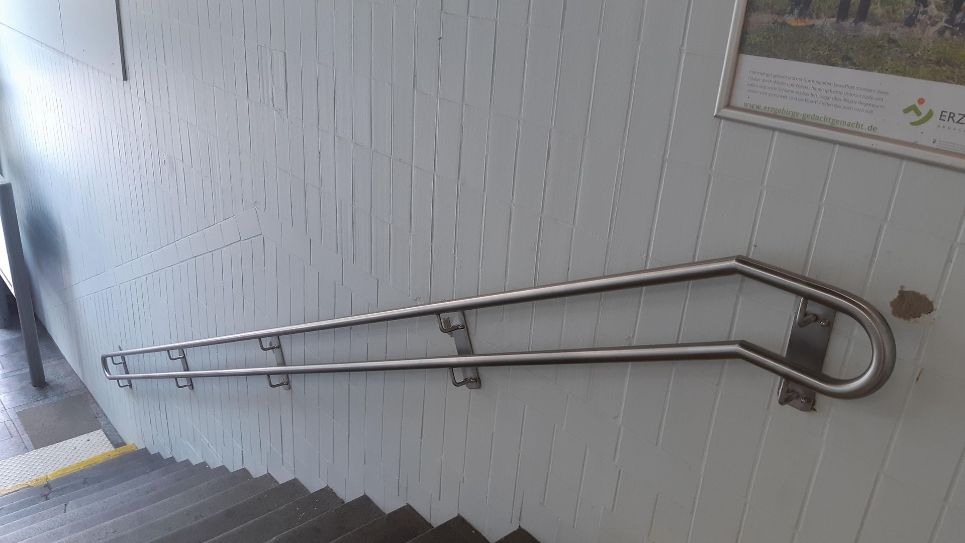 Chemnitz Hbf - Aufarbeitung Treppe