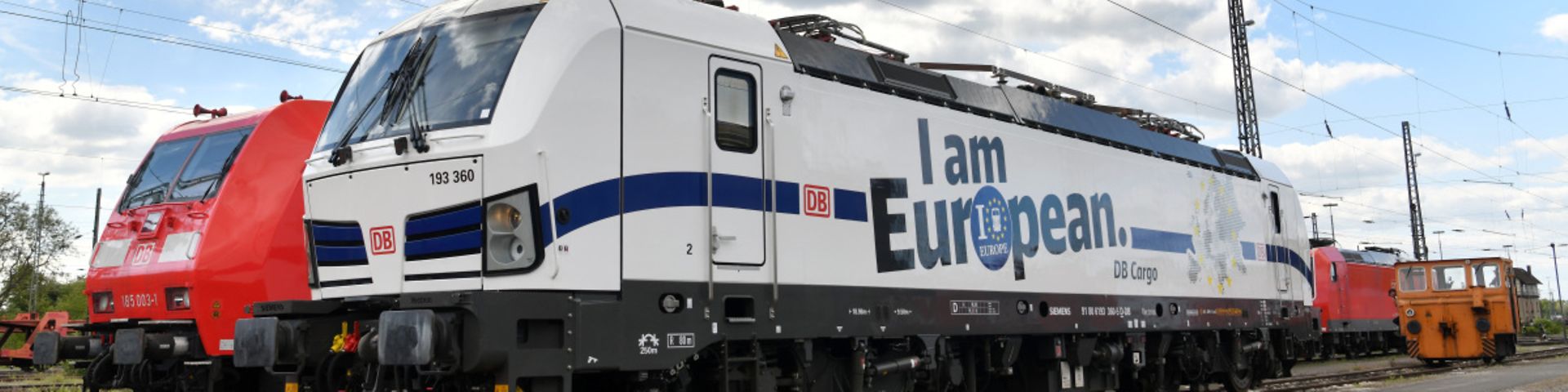 Unsere Vectron für Europa - "I am European!" - #BahnfuerEuropa