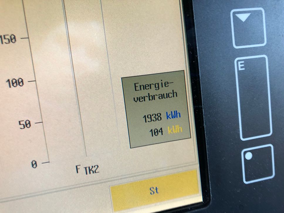 Quelle: DB AG / Leonie Langer Energieverbrauchsanzeige