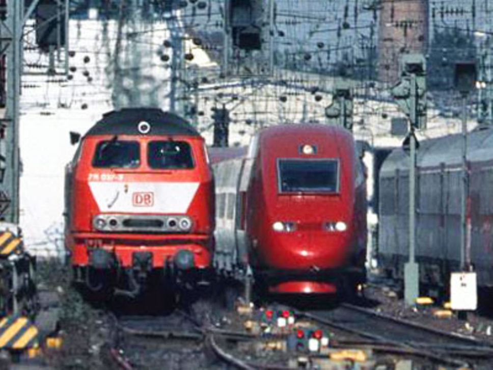 Der neue Thalys 1997 in Köln ist der Vorbote für den besseren europäischen Personenverkehr
