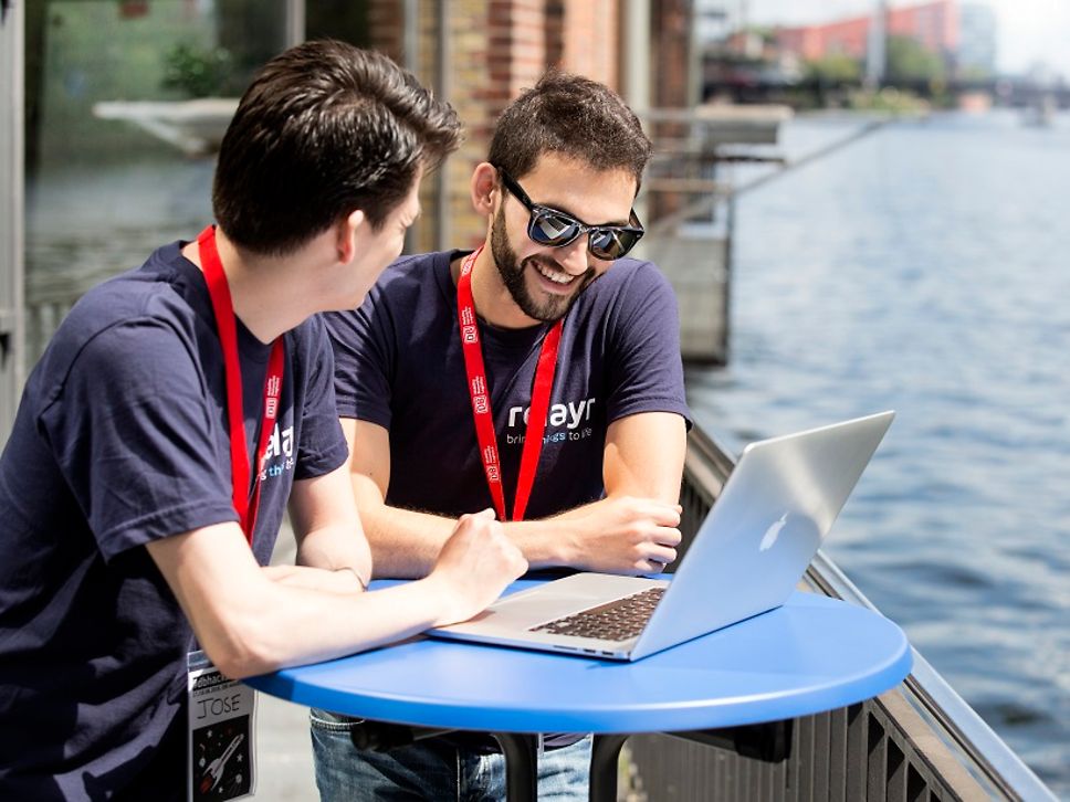 DB mindbox under the arches of Berlin's Jannowitzbrücke station is a mainstay of the startup scene. 