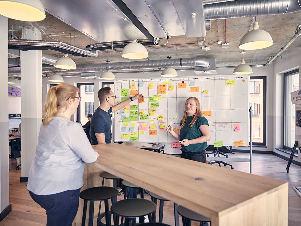 Copyright: Deutsche Bahn AG/Martin Dziuba Today's places of work are different and must offer space for creativity and collaboration, but also concentration.