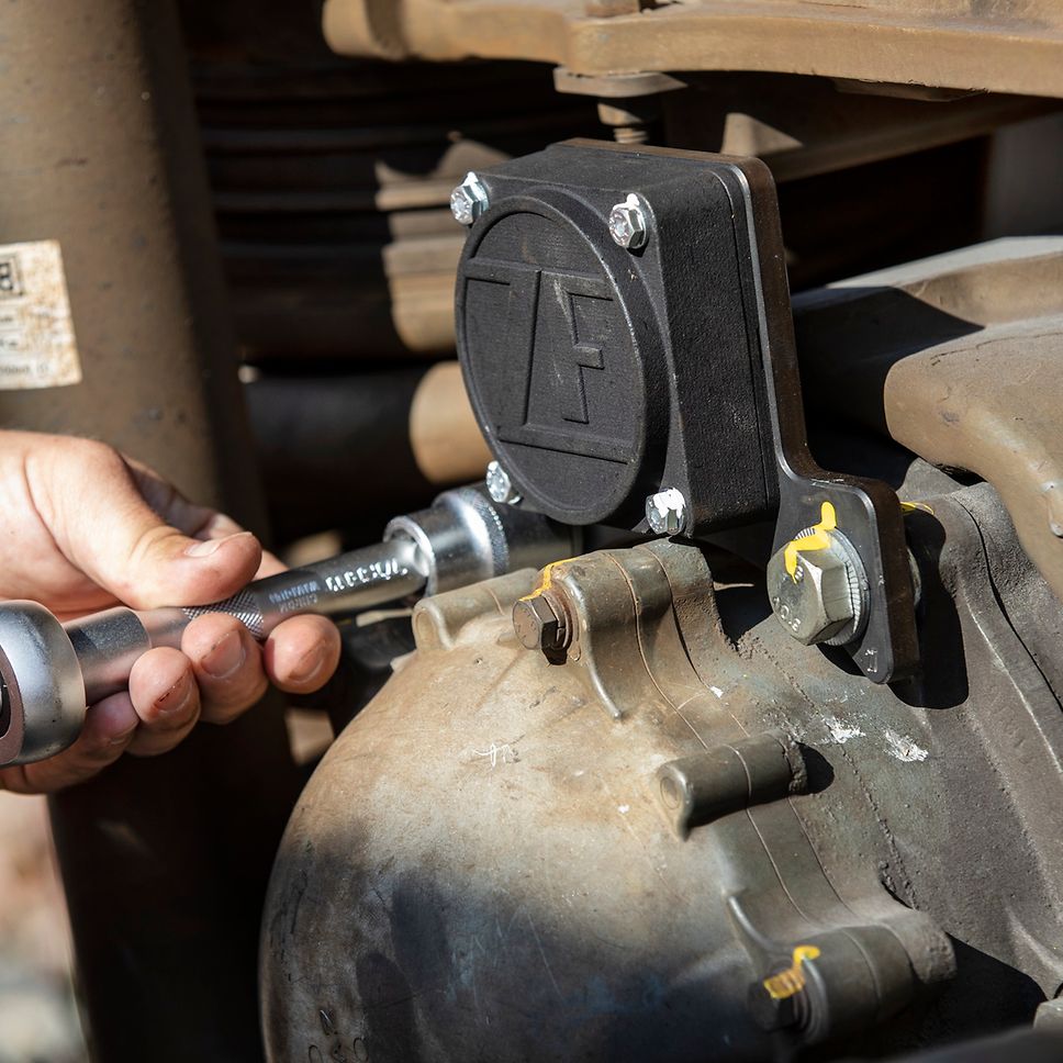 Copyright: Deutsche Bahn AG / Pablo Castagnola Sensors detect wear and damage on wheels and rails.