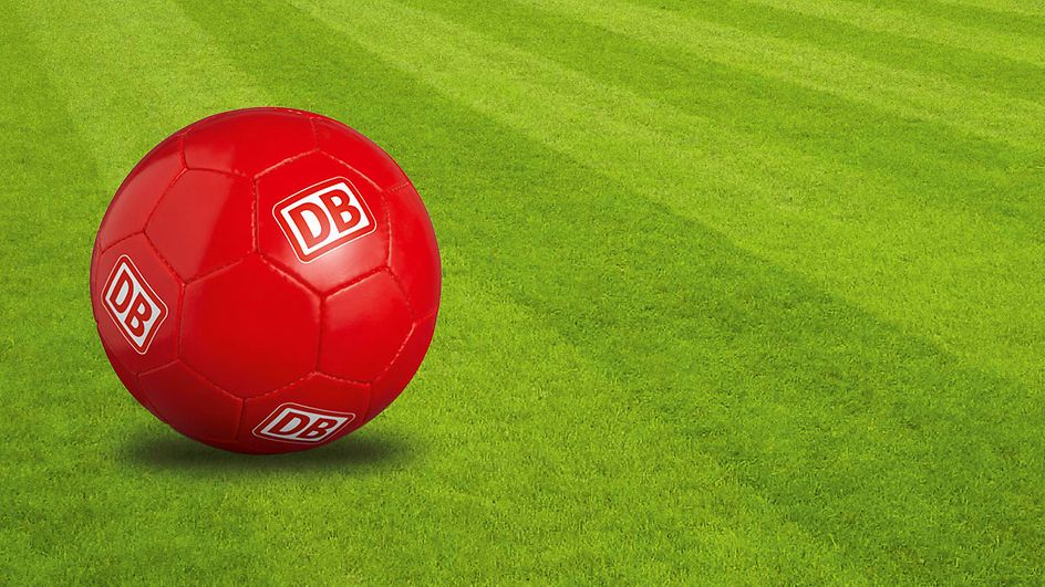 DB Fußball auf dem Rasen
