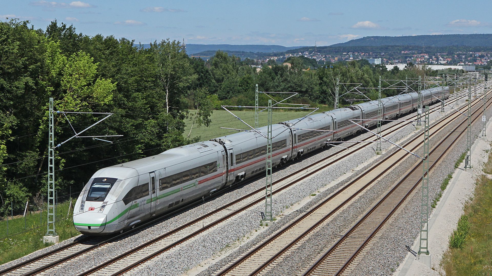 ICE 4 bei Baiersdorf