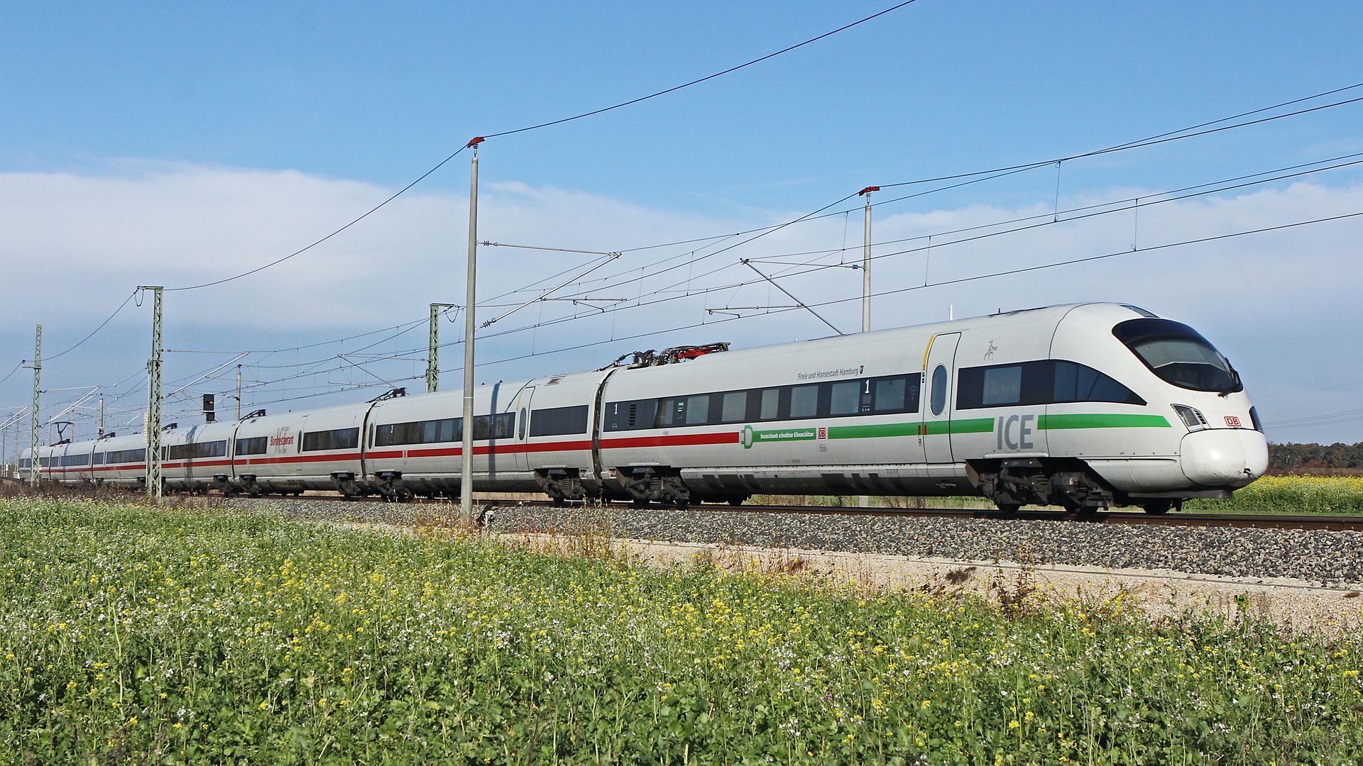 ICE T Baureihe 411 auf dem Weg nach München