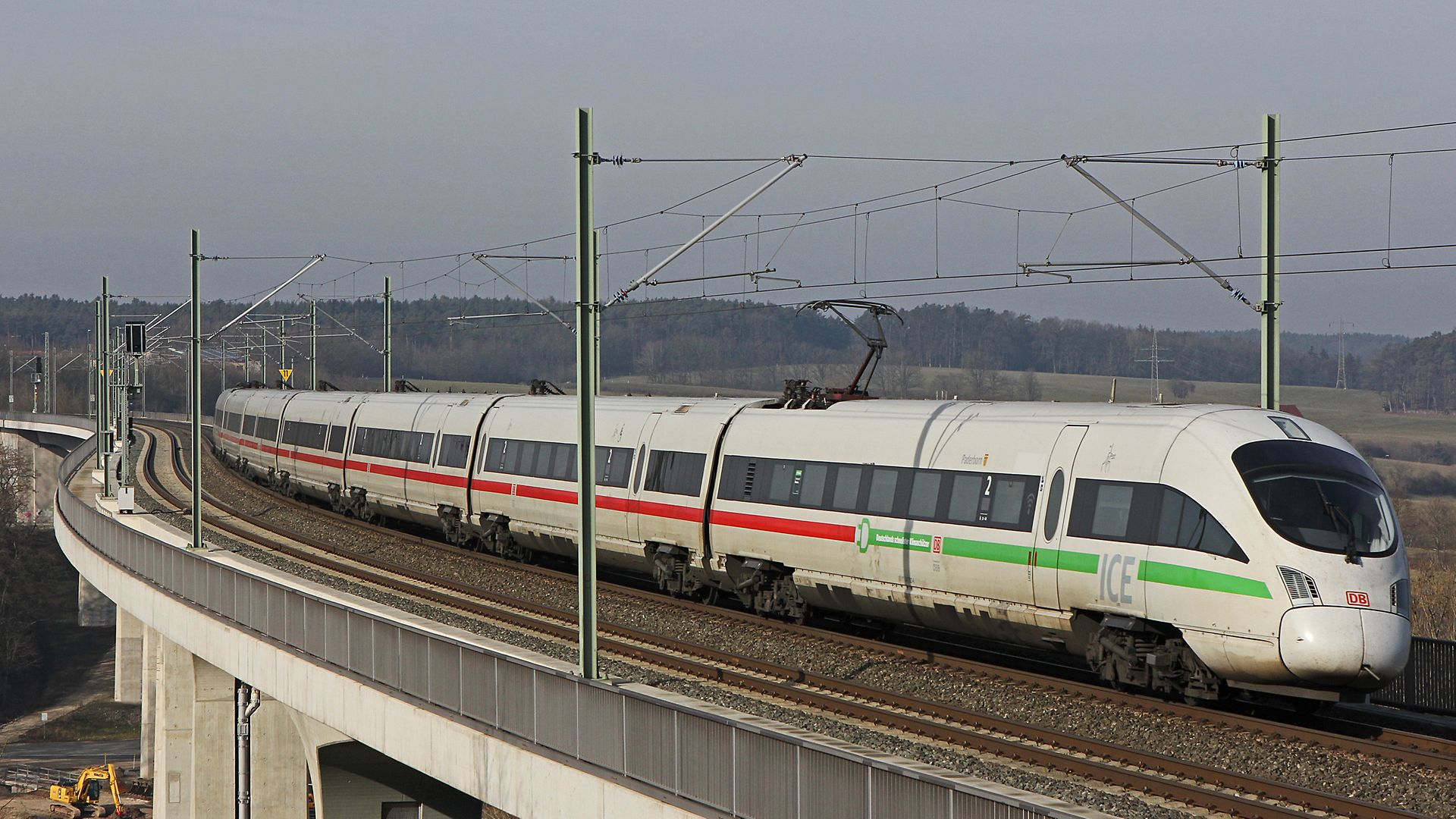 ICE T auf Aurachtalbrücke Emskirchen