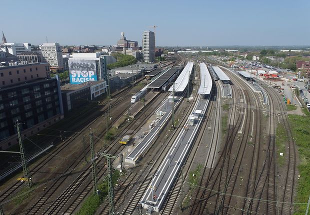 Weitere Etappe abgeschlossen Modernisierung des Dortmunder Hbf geht