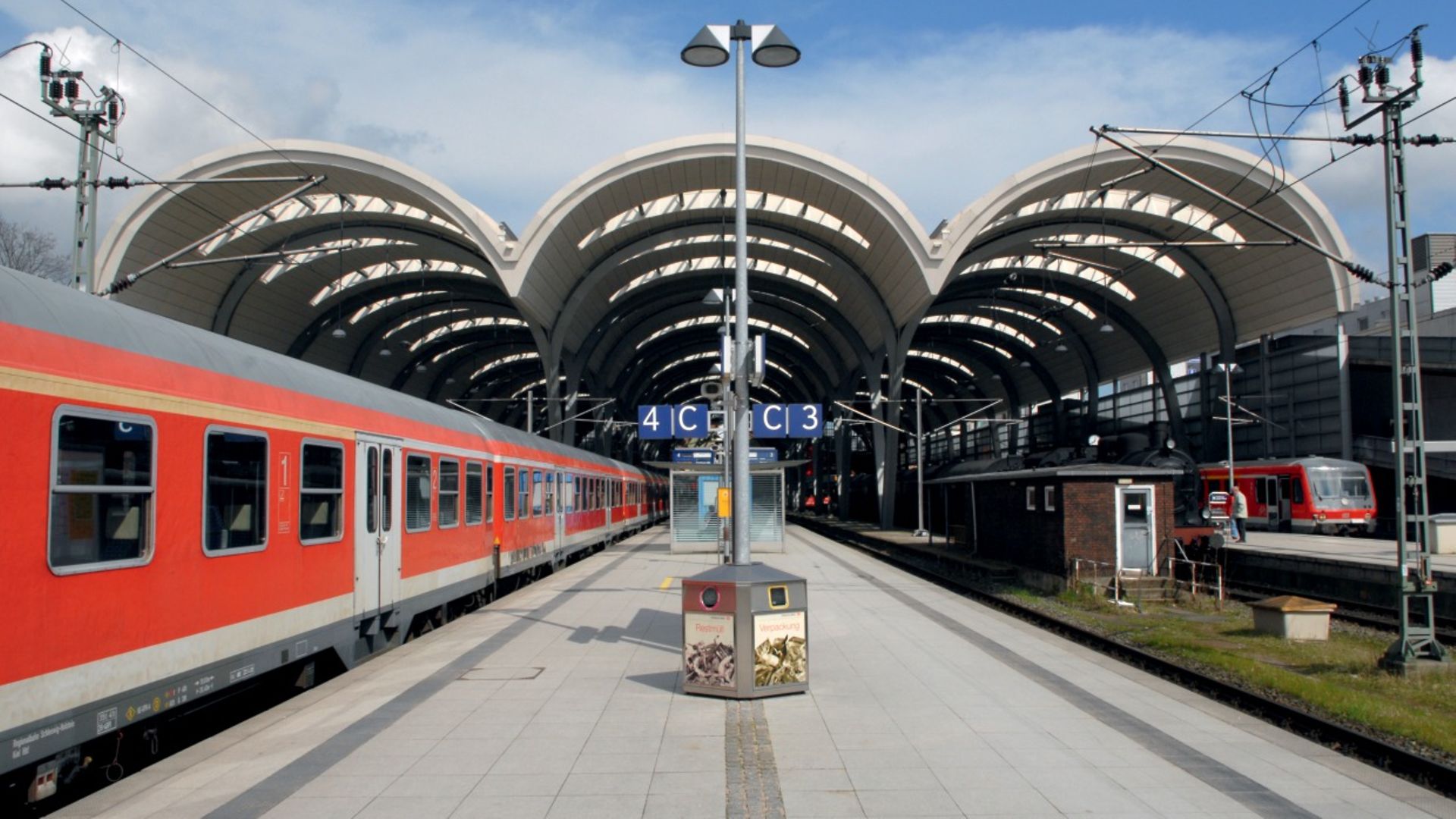 Kiel Hbf Bahnsteig