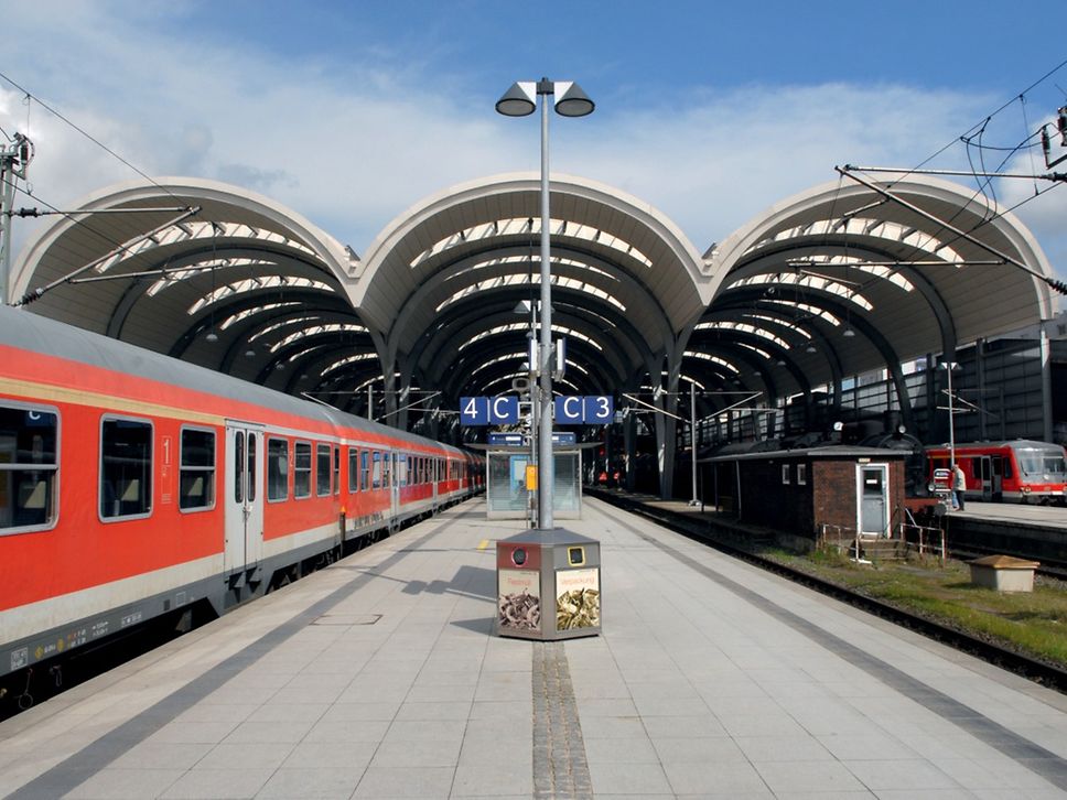 Kiel Hbf Bahnsteig